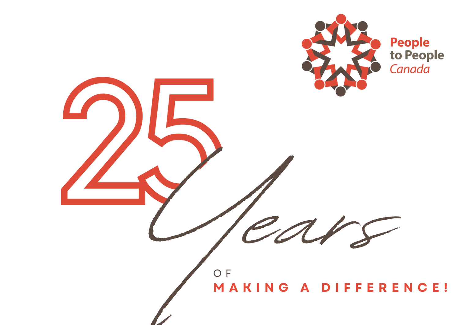 People to People Canada (P2P) logo